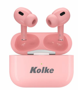 AURICULAR TWS CON ESTUCHE CARGADOR KAB-657 ROSADO