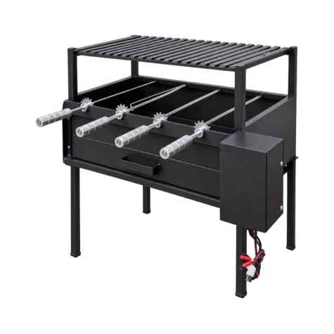 CHURRASQUERA FARPAR DE 4 ESPETO C/PARRILLA REGULABLE