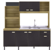 Thumbnail MUEBLE DE COCINA SEVILHA 5P 182 INDÉKES CASTANI|PLOMO0
