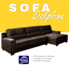 Thumbnail SOFA LIVING SOLAR DELPHOS MARRON 2PZ 8080 INV0