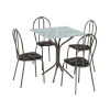 Thumbnail JGO DE COMEDOR GRA ITALUX FLOREADO NR THAIS C/4S 70CM0